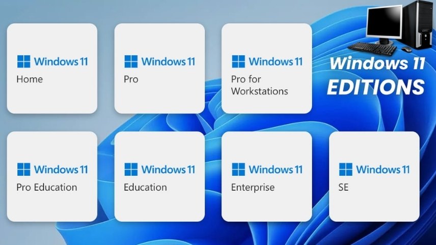 تفاوت نسخه های ویندوز 11: ویندوز 11 Pro یا Home