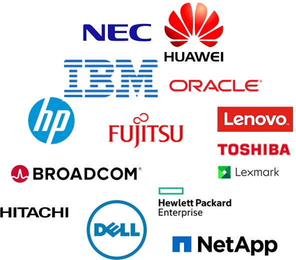   نصب، پیکربندی، راه اندازی و پشتیبانی از سخت افزار های تولید شرکت HP،EMC، Hitachi، IBM و اوراکل